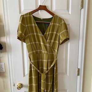 Vintage style plaid ModCloth dress